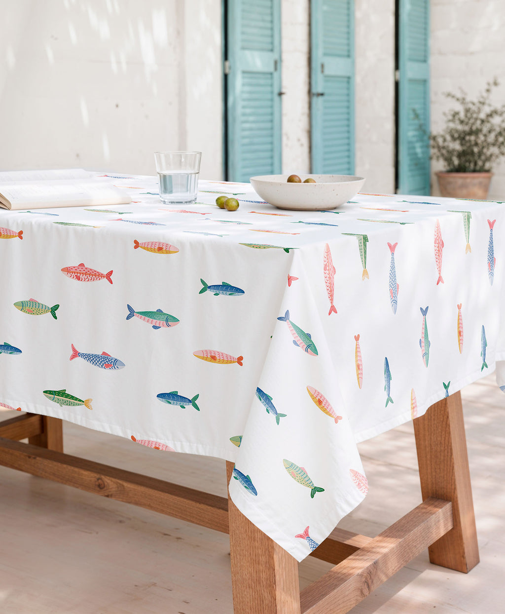 mantel antimanchas Calypso Multicolor