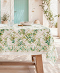 Mantel Antimanchas Hiedra Green