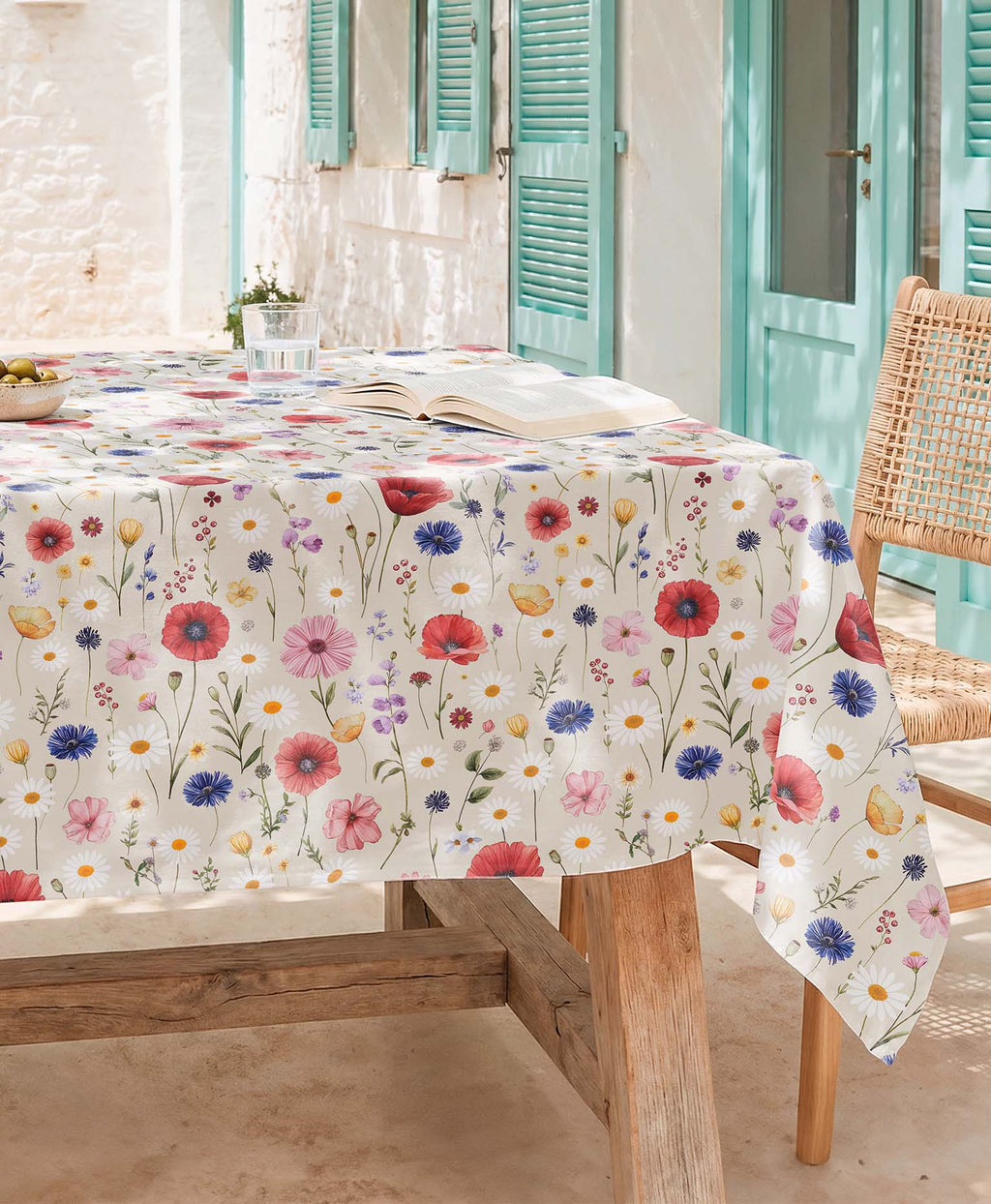 Mantel Antimanchas Jalia Multicolor