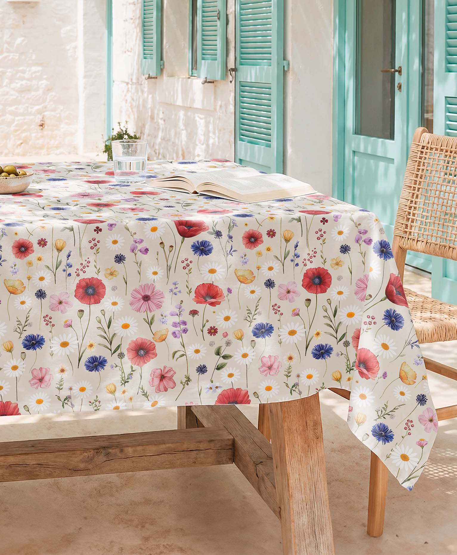 Mantel Antimanchas Jalia Multicolor