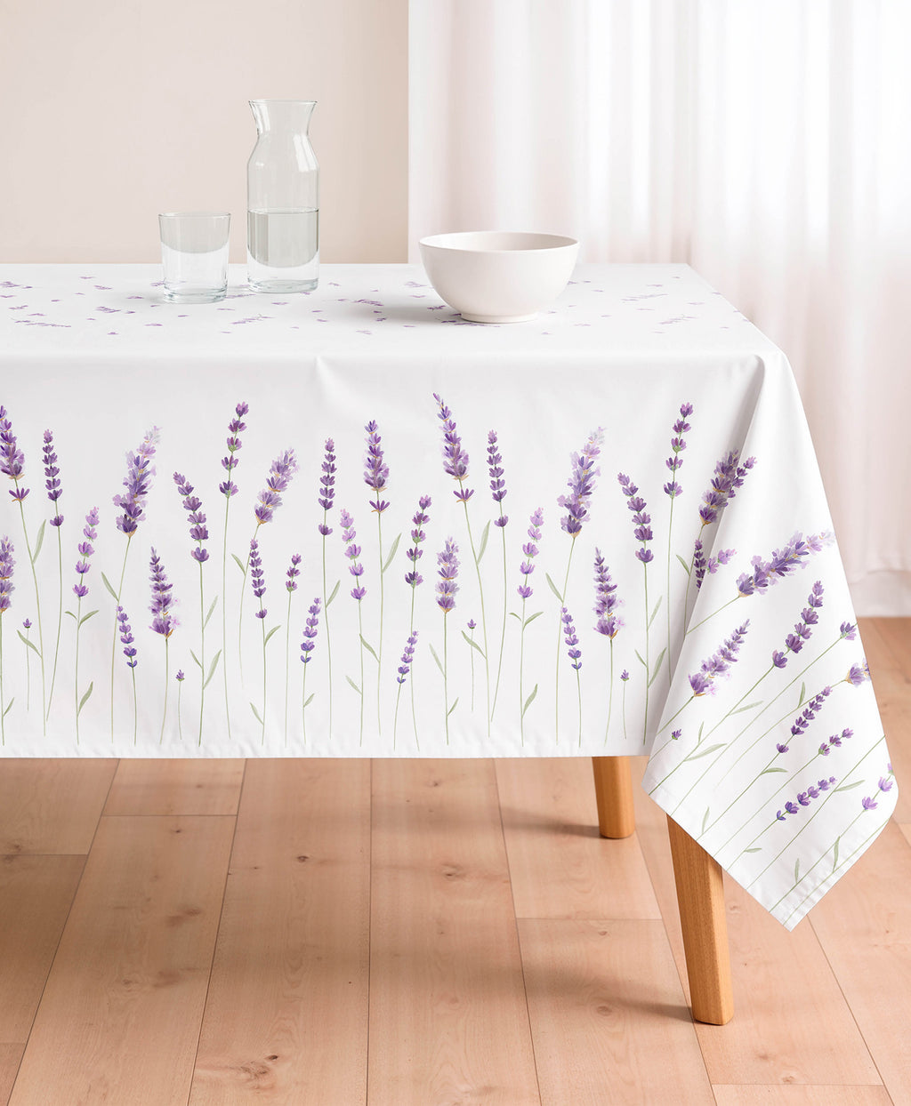 Mantel antimanchas Lavanda Malva