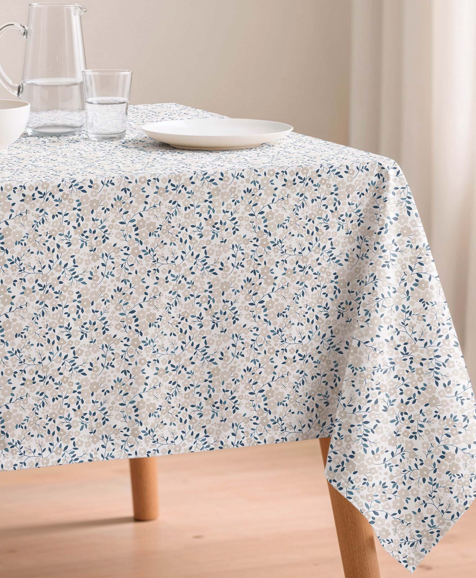 Mantel antimanchas Liberty Beige