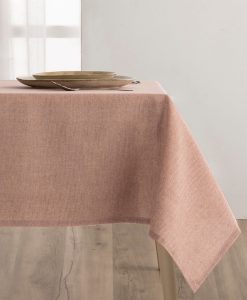 Samoa maquillaje, mantel maquillaje, mantel rosa, mantel rosa palo,