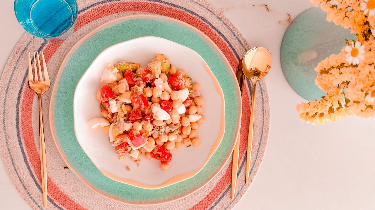 Ensalada de verano, una receta fácil nutritiva y deliciosa