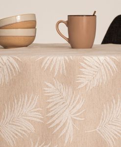 Mantel antimanchas jacquard Katia Beige