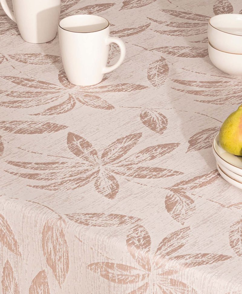 Mantel antimanchas jacquard Kiara Rose