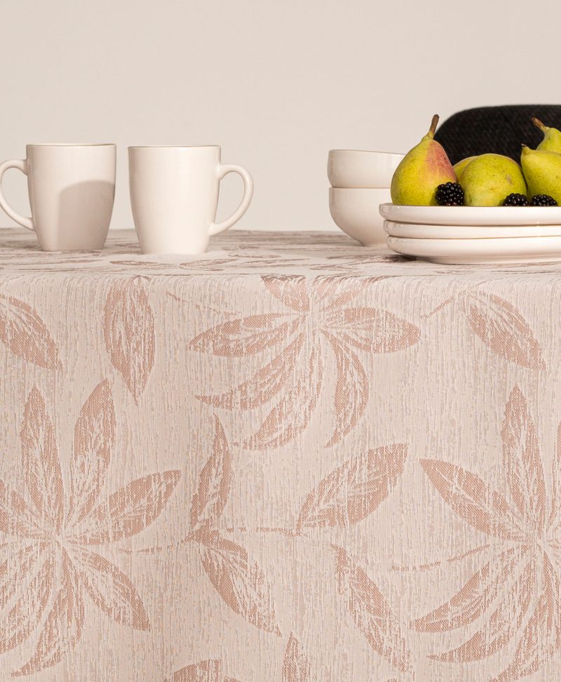 Mantel antimanchas jacquard Kiara Rose