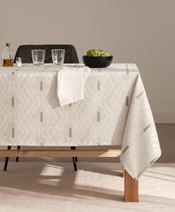 Mantel antimanchas jacquard aroha