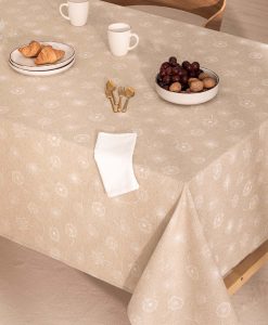 Mantel antimanchas Viviane Beige