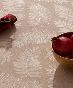 Mantel navidad jacquard Aurore Beige