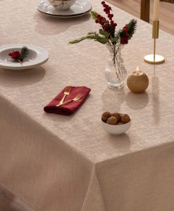 Mantel navidad jacquard Glit Gold