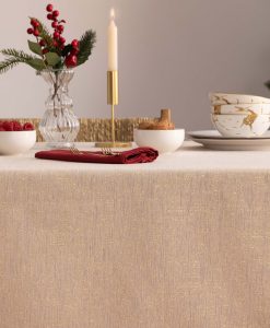 Mantel navidad jacquard Glit Gold