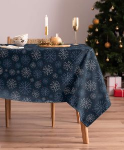 Mantel navidad Frosty Azul