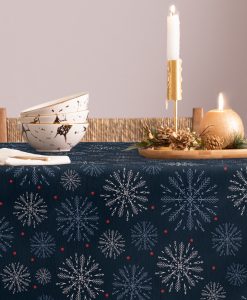 Mantel navidad Frosty Azul