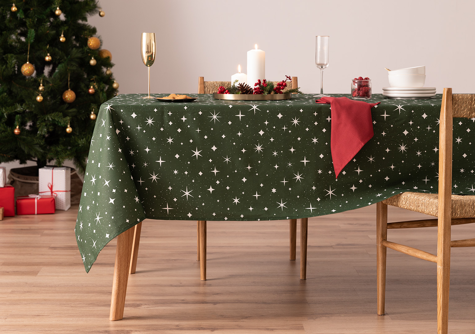 Mantel navidad Spirit Verde