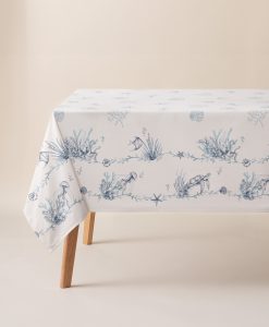 Mantel antimanchas Macarella, mantel estampado, mantel de verano, manteles antimanchas